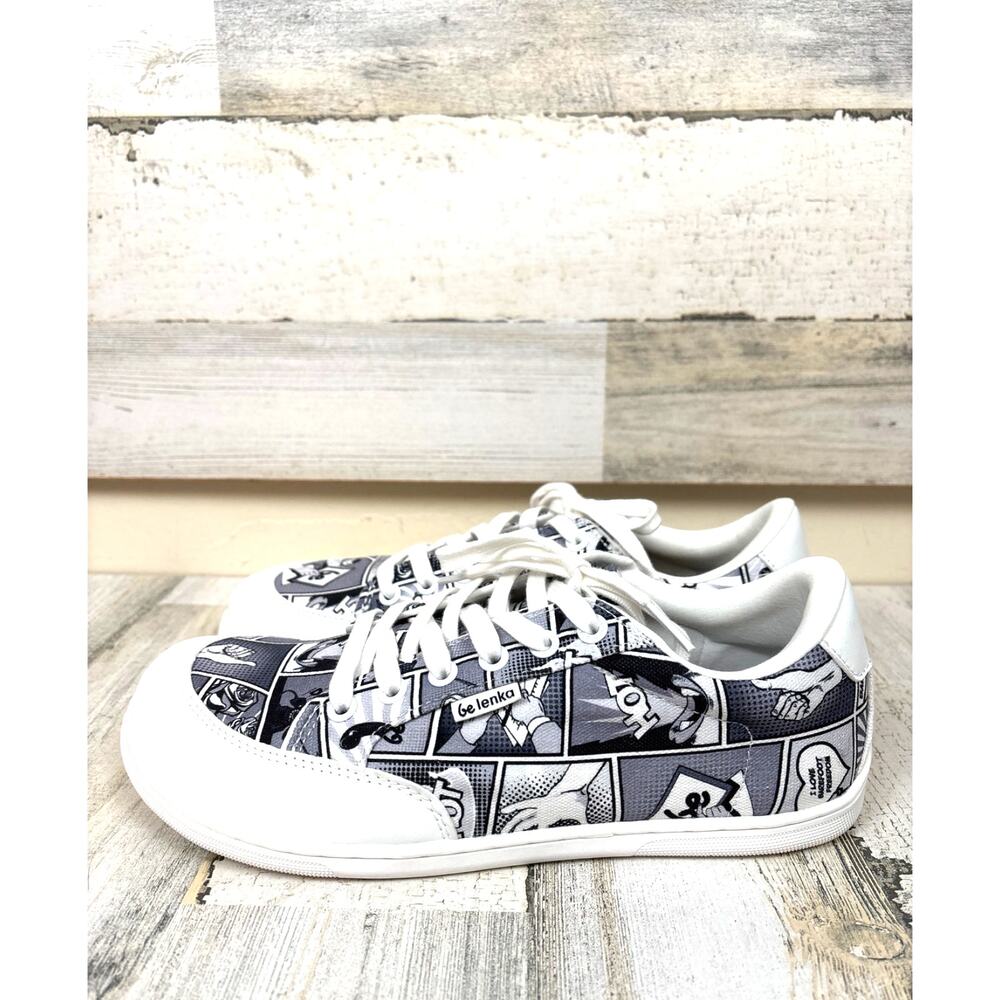 Barefoot Be Lenka Womens 7 Rebound Comics Sneakers Minimalist Casual NEW